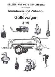 Ersterscheinung Zubehör-Katalog 1986 Ed. Keller AG